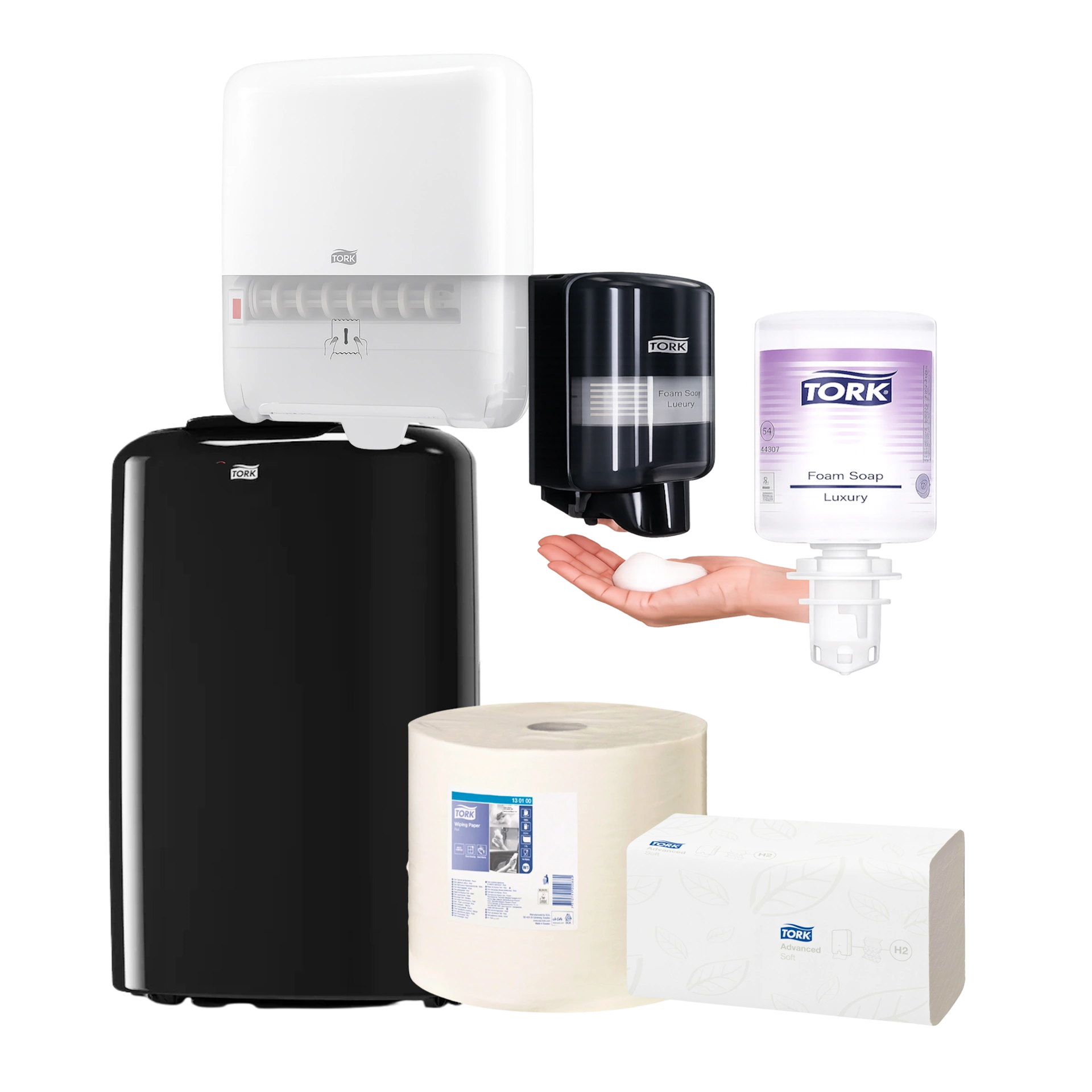 Hygiene und Papiertücher