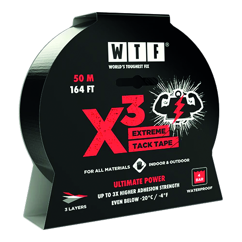 Kraftband WTF X³ Extreme Tack Tape 50 m x 48 mm