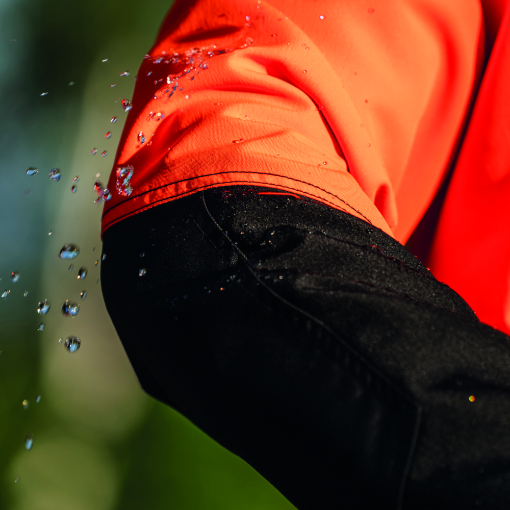 Forstjacke Oregon ForestXFiber orange/schwarz Gr.XXXL