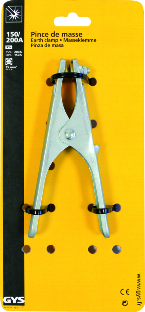 Massezange GYS, 200A (60% 150A), 35 mm²