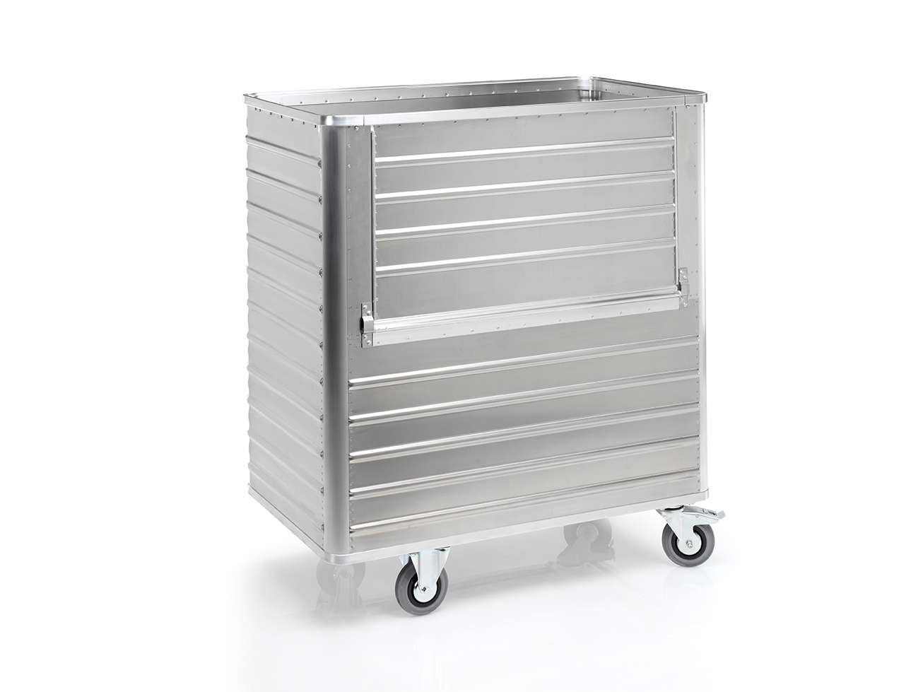 Transportwagen aus Aluminium für leichtes Be- und Entladen