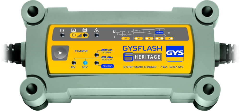 Batterie-Ladegerät GYS Gysflash 6 Heritage