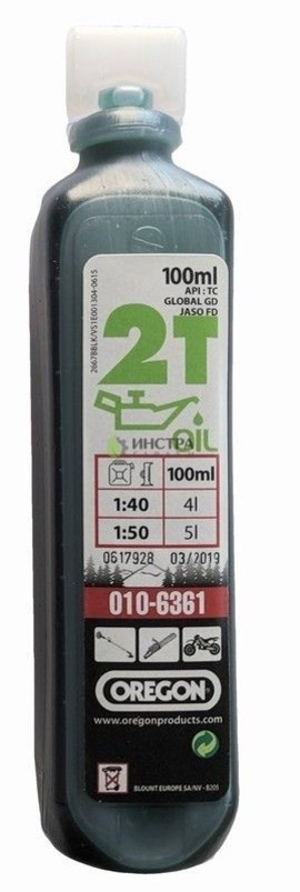 Öl 2-Takt, grün, 100 ml Flasche