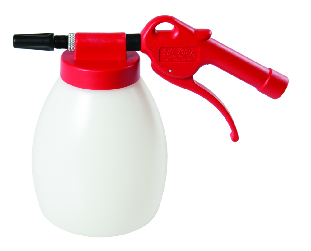 Unterbodenschutzspritzpistole Rockair mit Metall-Saugrohr und 1.2L Behälter