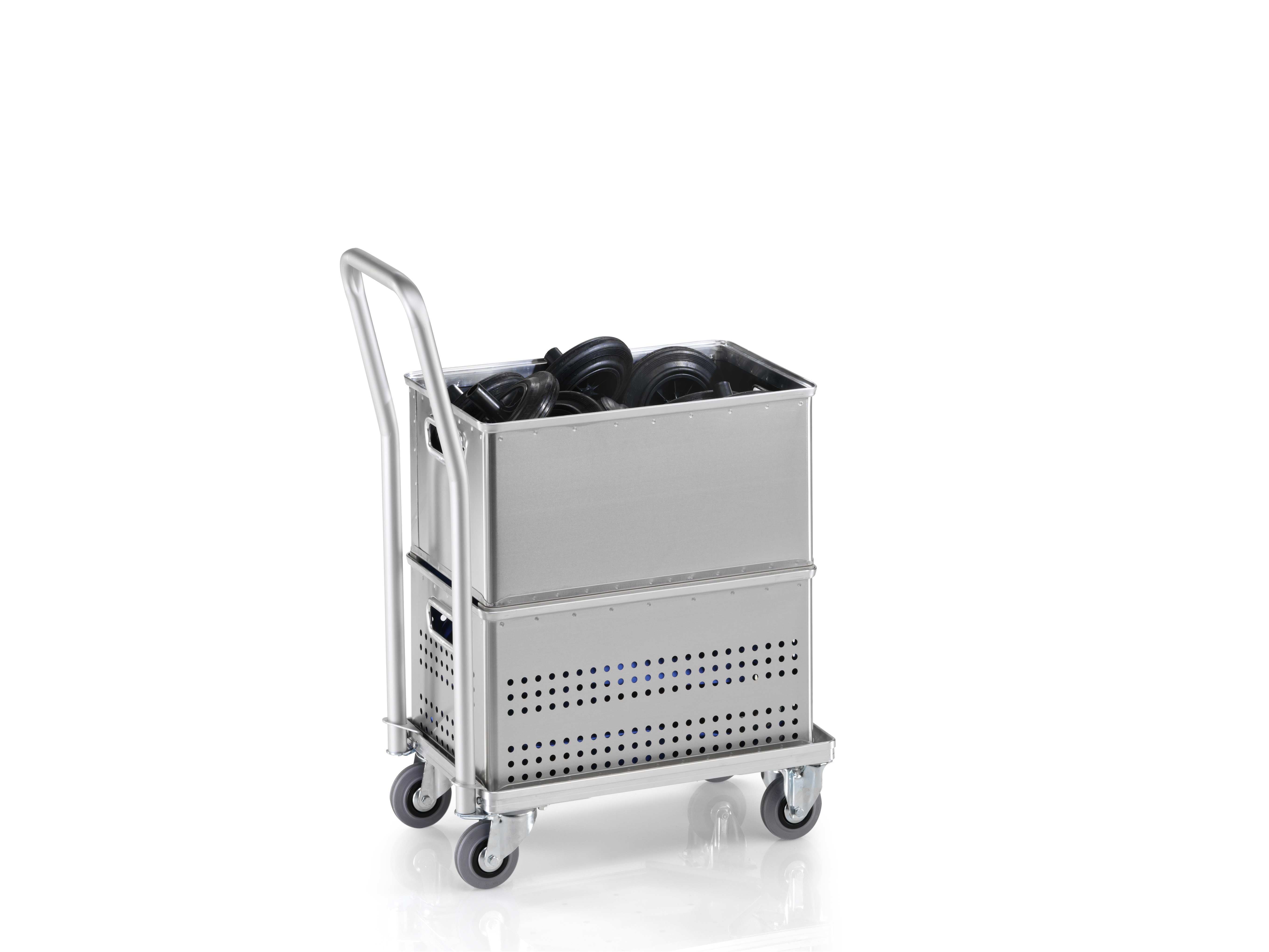 Fahrgestell für Alu-Behälter verschiedene Ausführungen