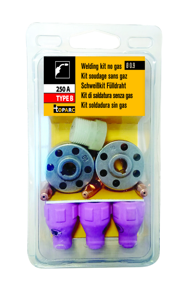 Schweissset GYS für Fülldraht NO GAS, Ø 0,9 - 1,0 / 1,2 mm