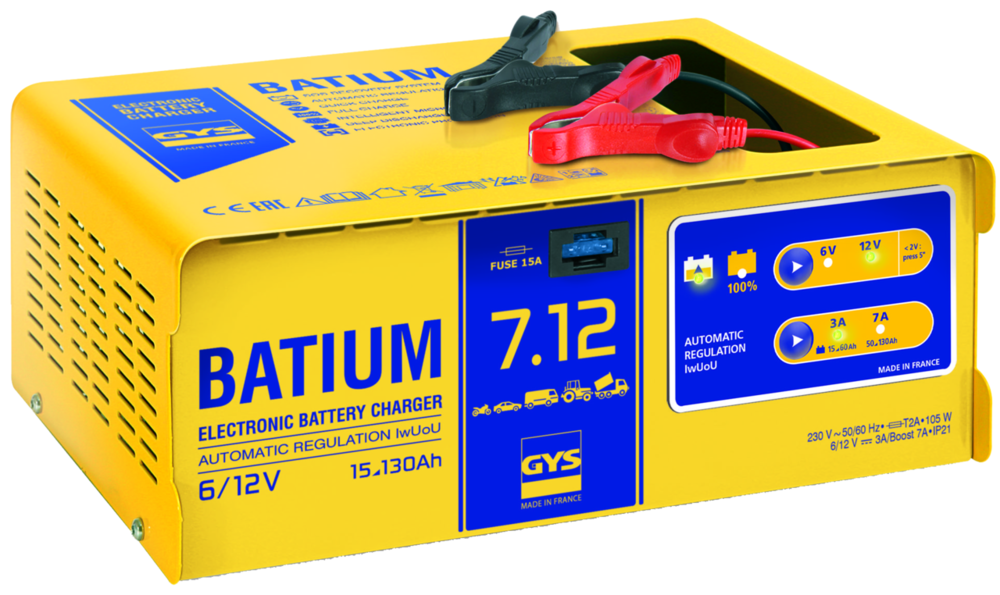 Batterie-Ladegerät GYS Batium 7.12