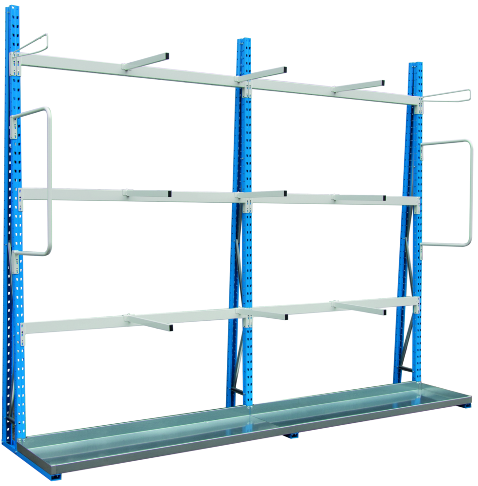 Vertikalregal-Set Widmer VR 1-seitig 3000x500x2500 mm