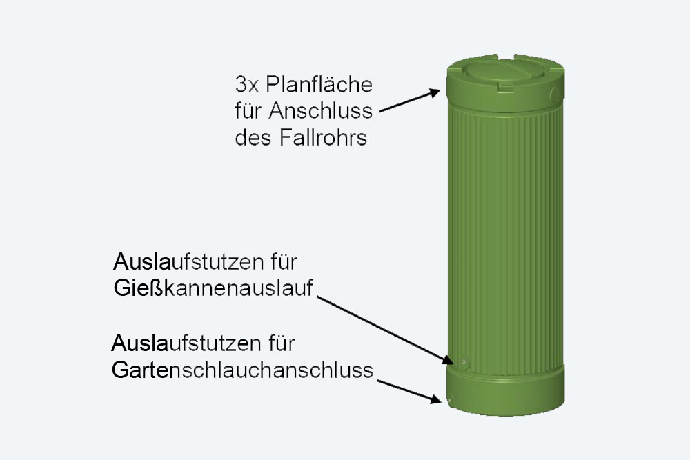 Übersicht Regensäule
