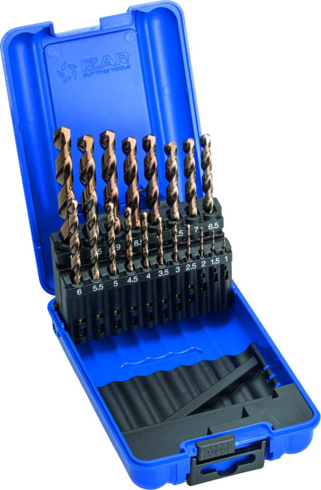 Bohrkassette Izar 1-10x0,5 Kobalt