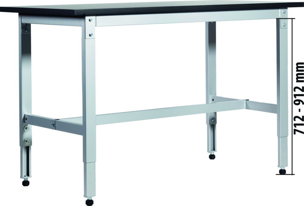 Arbeitstisch höhenverstellbar Widmer 1800x750x800/1000 mm