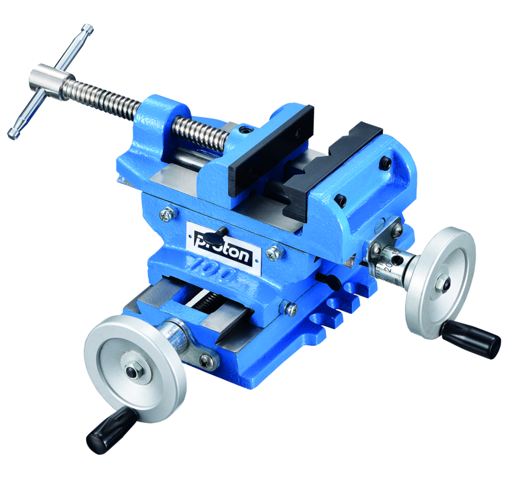 Kreuztisch mit Spannstock Proton Backenbreite 100 mm