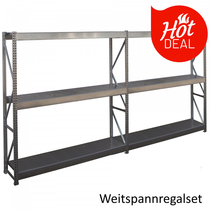 Hot Deal: Weitspann Regal Set von Widmer