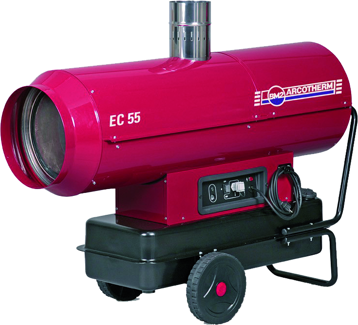 Ölheizgerät Arcotherm EC 55 mit Kamin