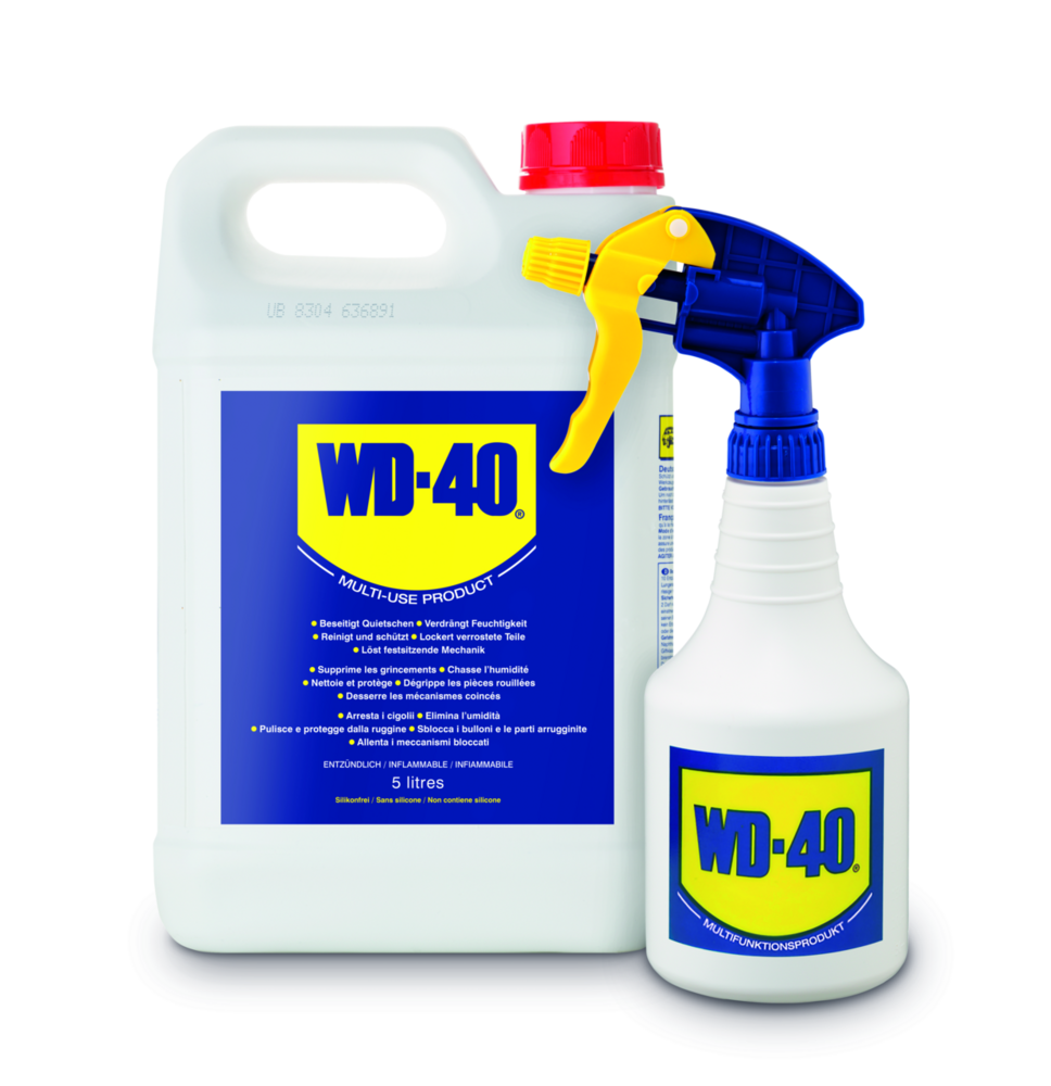 WD-40 Multifunktionsprodukt 5 Liter Kanister inkl. Zerstäuber