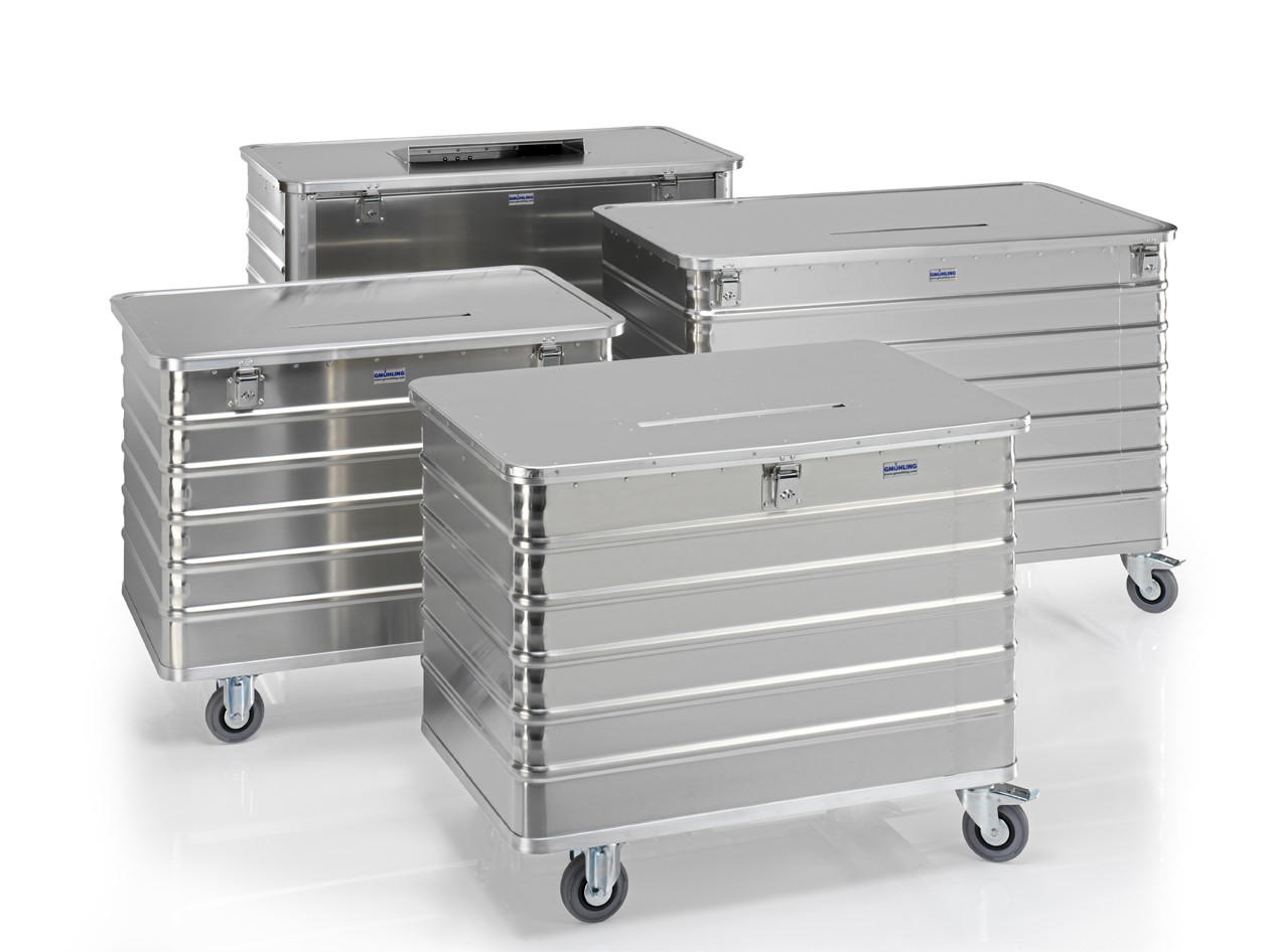 G®-DOCU mobiler Datenentsorgungsbehälter Gross verschiedene Ausführungen