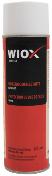 Unterbodenschutzspray - schwarz WIOX